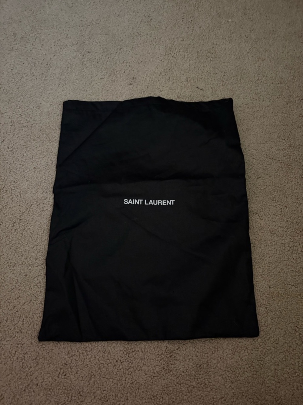 Saint Laurent dust bag